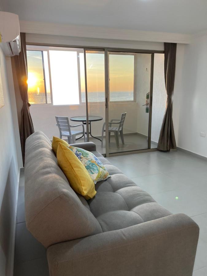 Hermoso Apartamento, Con Vista Al Mar, En Cartagena De Indias, Dos Cuartos Exterior foto