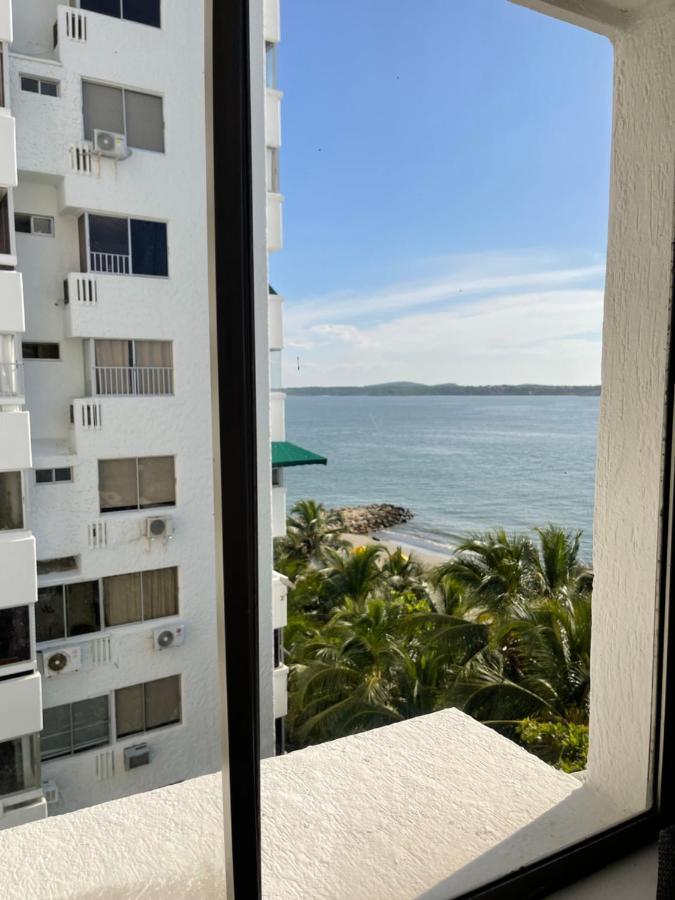 Hermoso Apartamento, Con Vista Al Mar, En Cartagena De Indias, Dos Cuartos Exterior foto