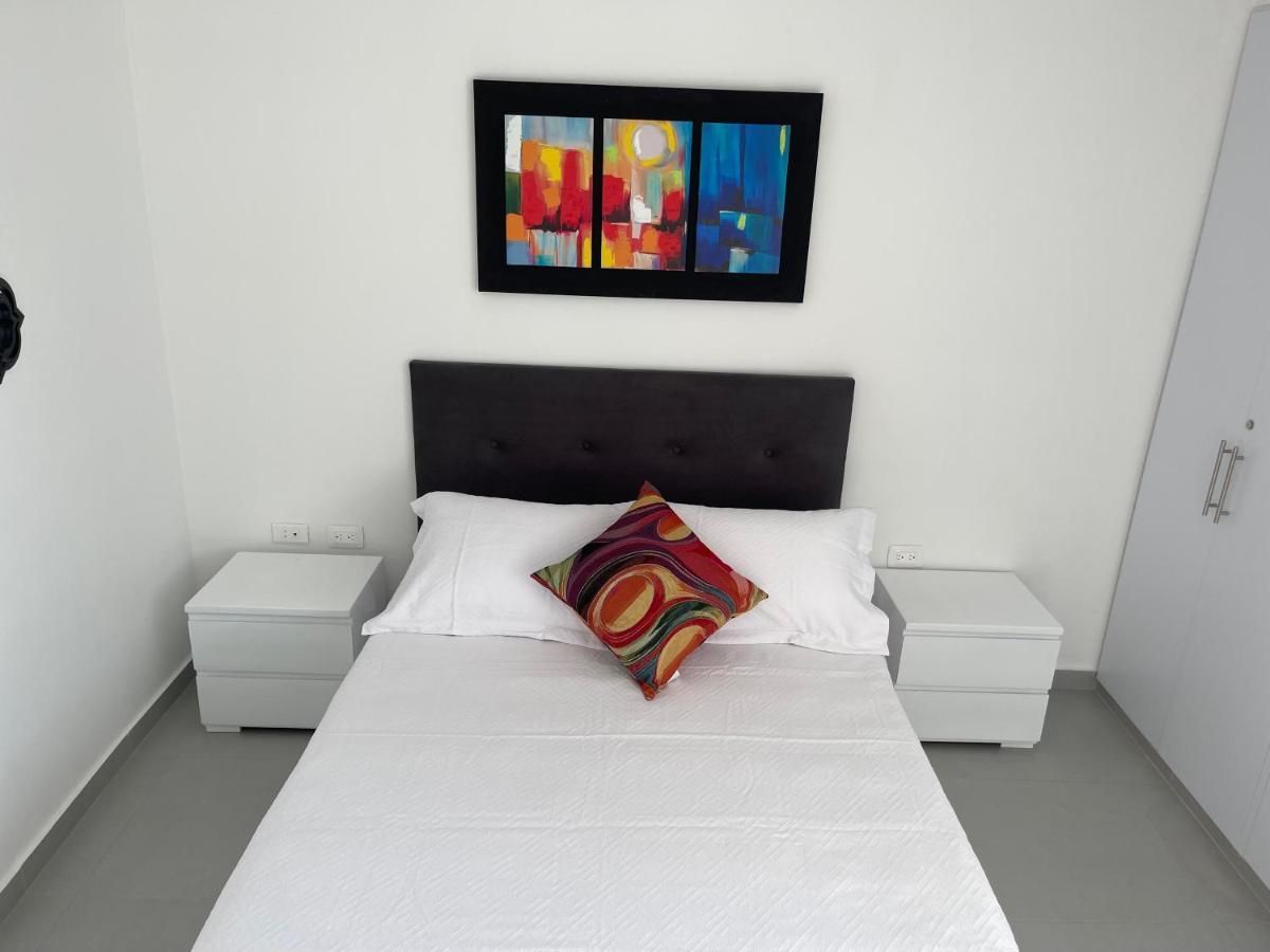 Hermoso Apartamento, Con Vista Al Mar, En Cartagena De Indias, Dos Cuartos Exterior foto