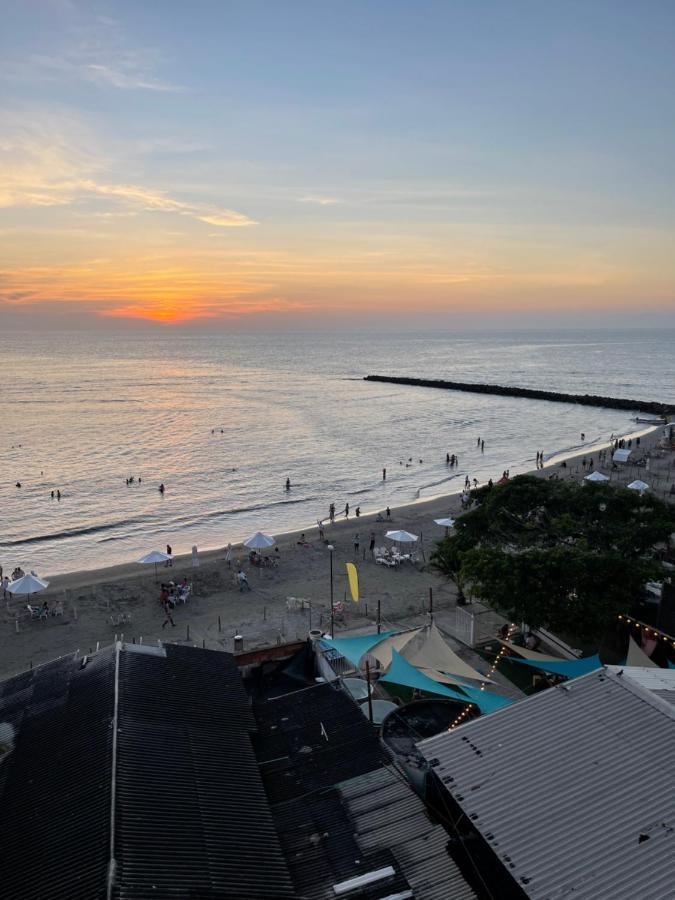 Hermoso Apartamento, Con Vista Al Mar, En Cartagena De Indias, Dos Cuartos Exterior foto