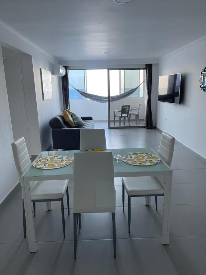 Hermoso Apartamento, Con Vista Al Mar, En Cartagena De Indias, Dos Cuartos Exterior foto