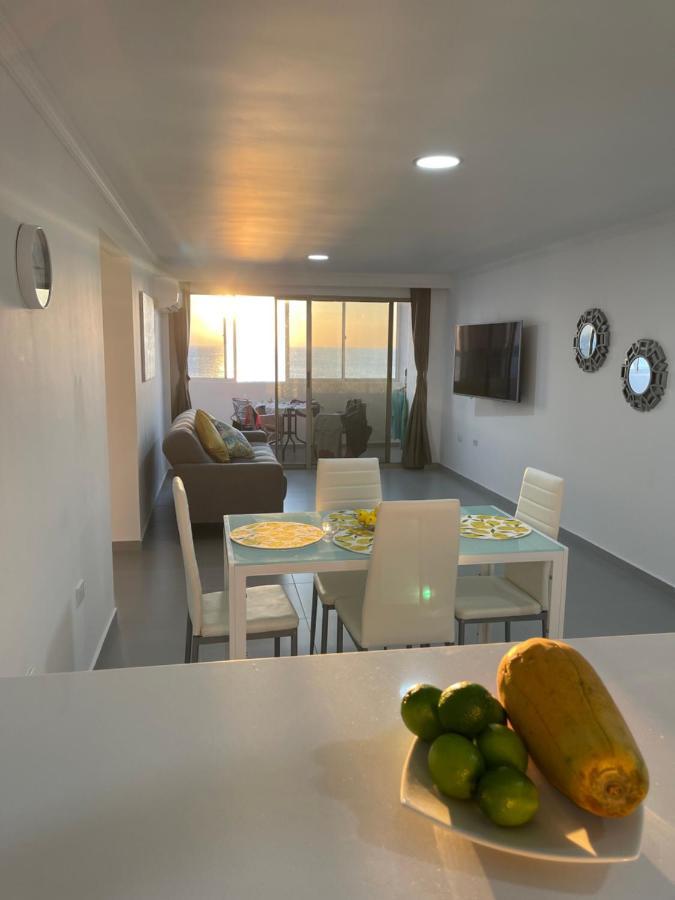 Hermoso Apartamento, Con Vista Al Mar, En Cartagena De Indias, Dos Cuartos Exterior foto